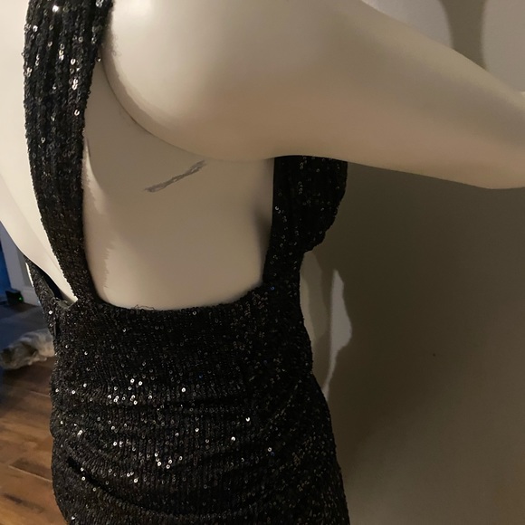Black sequin dress 1X - Picture 6 of 13